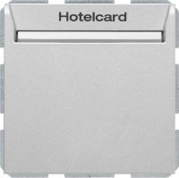 Relais-Schalter Hotelcard 16408984 alu matt lackiert