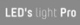 Logo vom Hersteller LEDS LIGHT PRO
