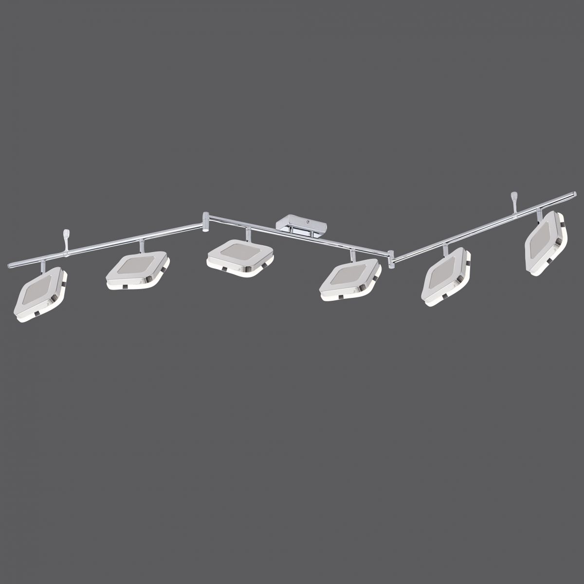 LED Deckenleuchte innen Quarto 11076-17 chrom