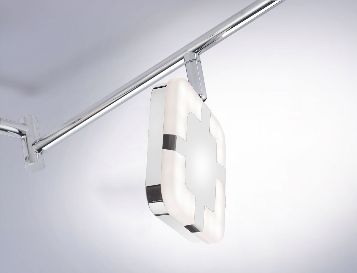LED Deckenleuchte innen Quarto 11076-17 chrom