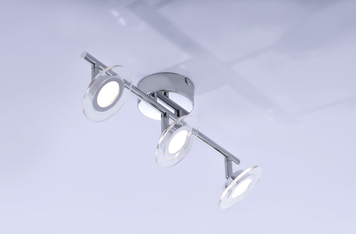 LED Deckenleuchte innen Sofia 12012-17 chrom