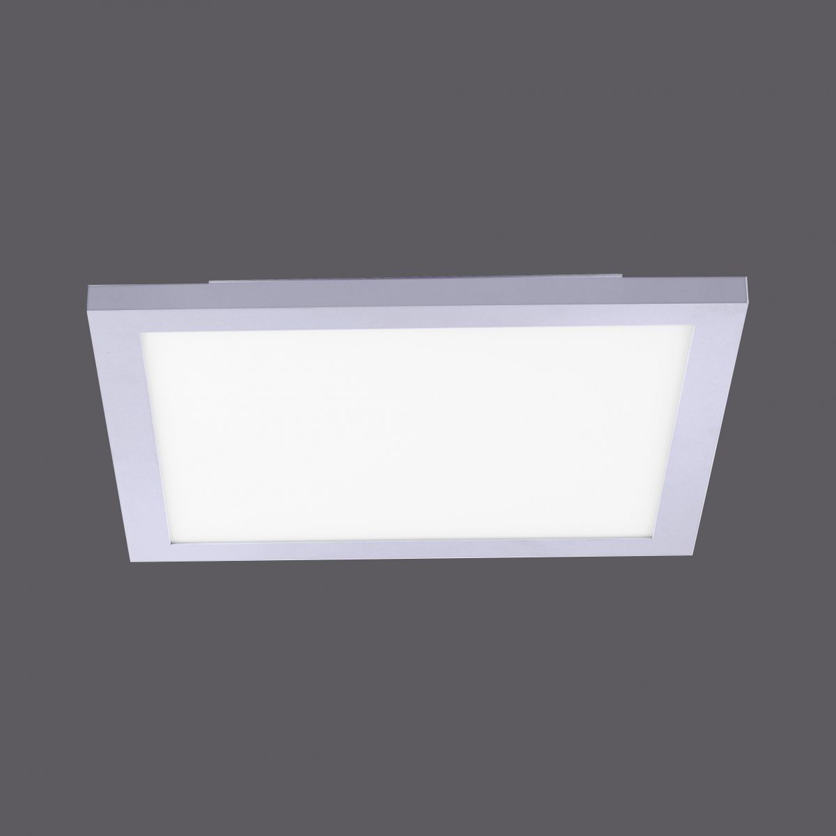 LED Deckenleuchte innen Flat 14350-21 silber