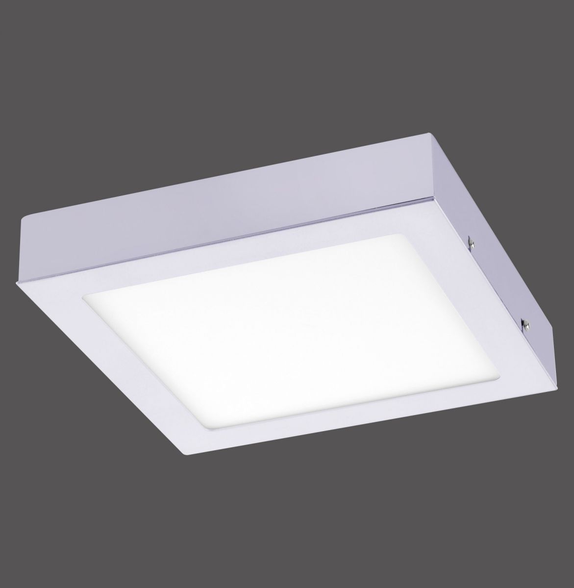 LED Einbau-/Aufbauleuchte Oskar 14392-21 silber