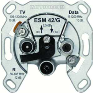 BK-Modem-Steckdose 3fach ESM 42/G