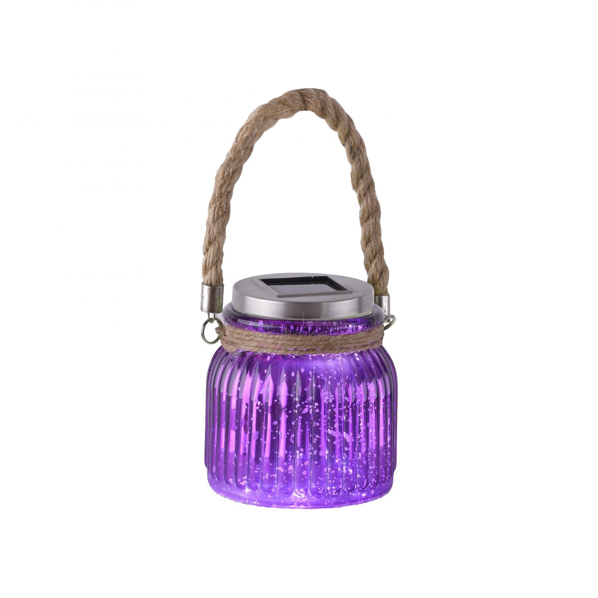 LED Gartenlicht Solar 19881-86 purpur-violett