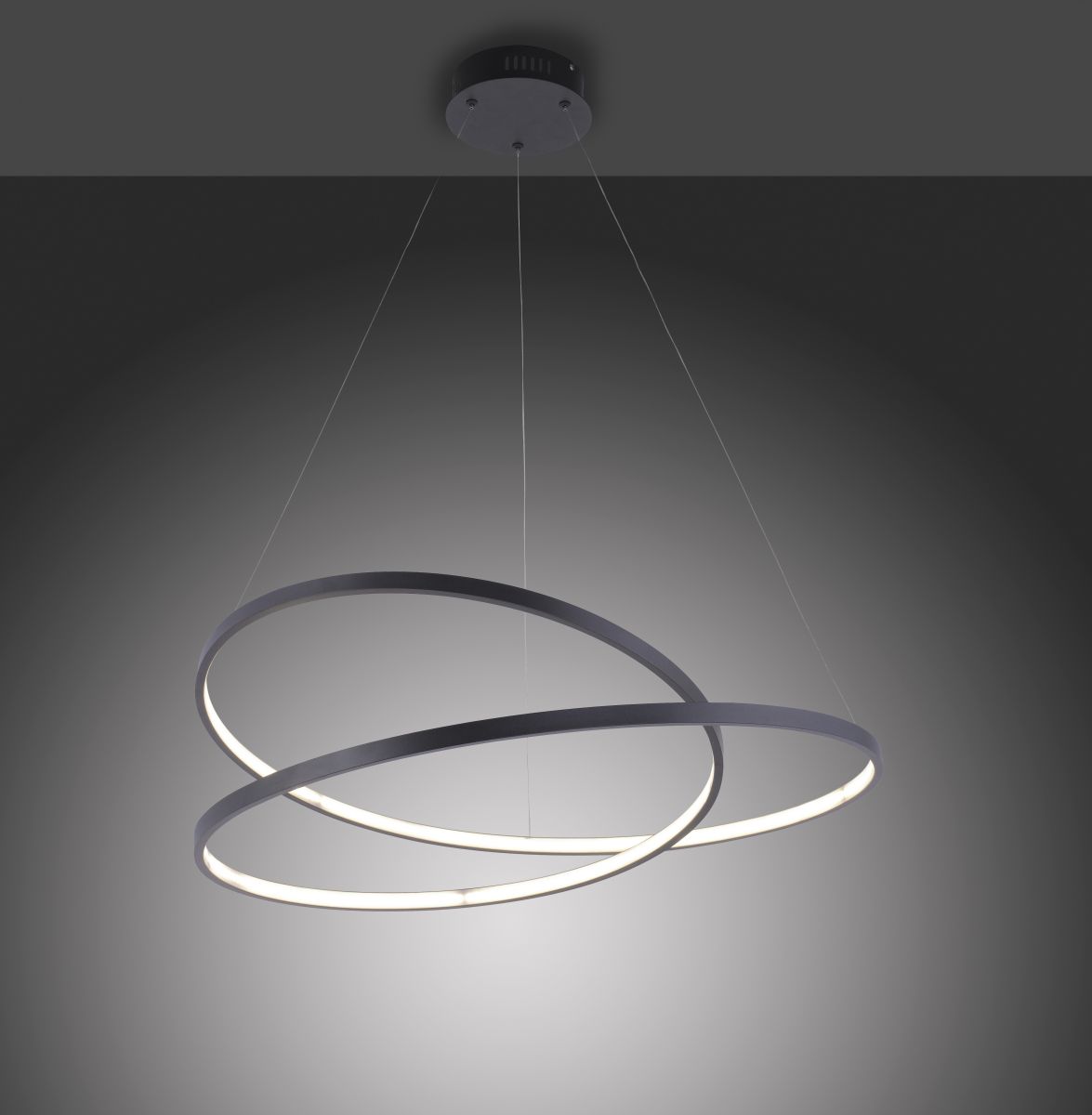 Pendelleuchte Roman 2474-18 schwarz