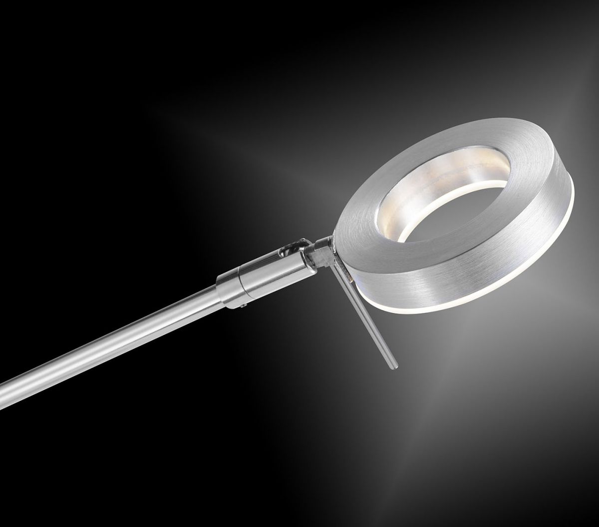 Stehleuchte Sileda 478-96 aluminium matt