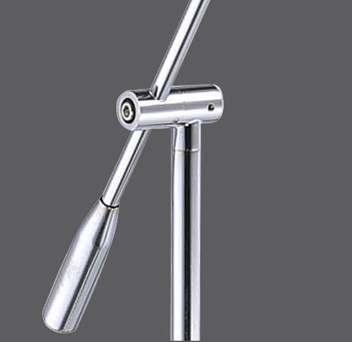 Stehleuchte Sileda 478-96 aluminium matt