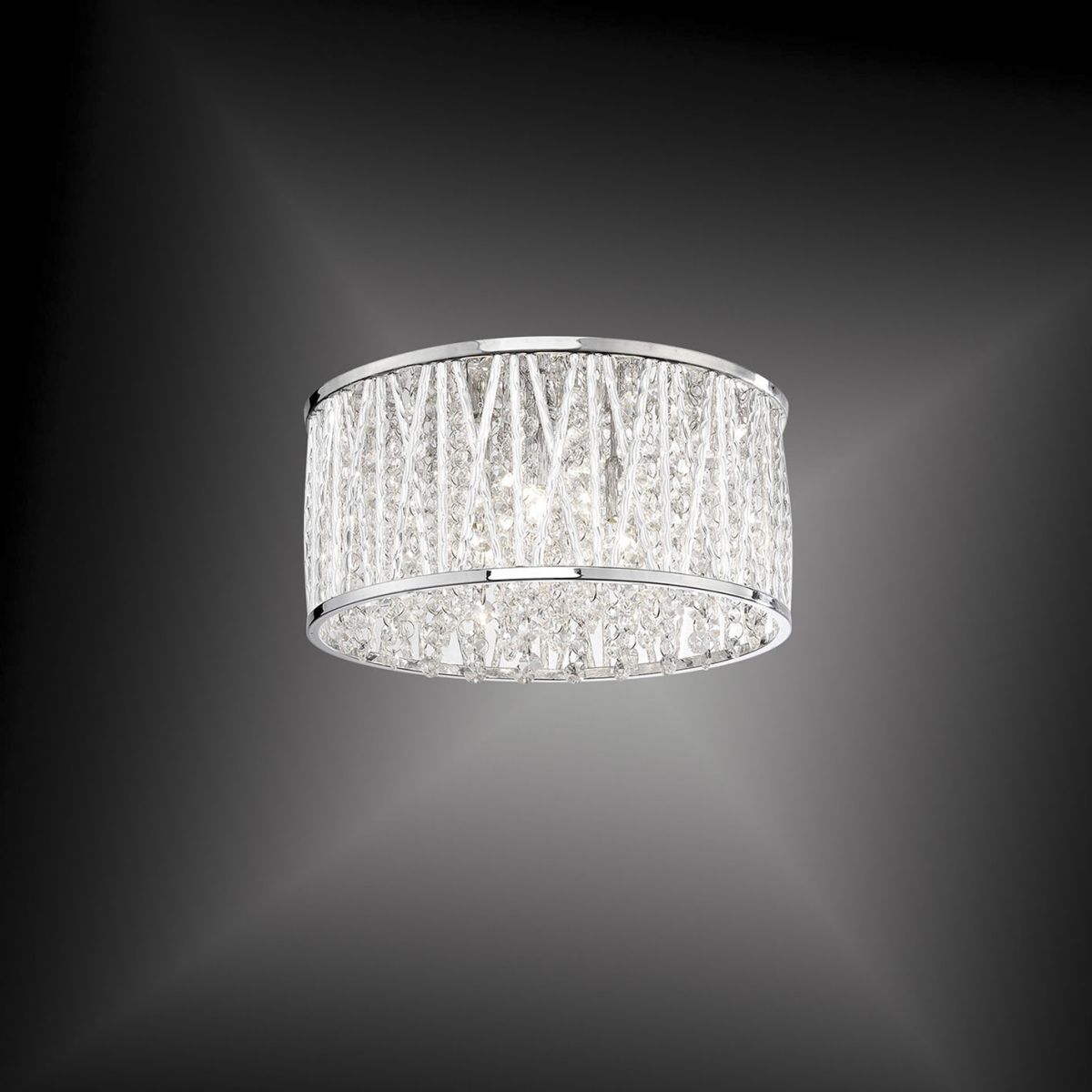 Deckenleuchte Lefes 6101-17 chrom