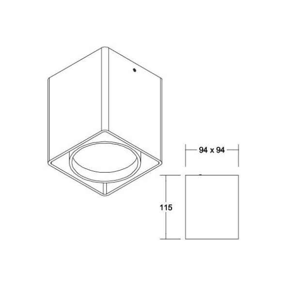 LED-Anbaudownlight 12392173