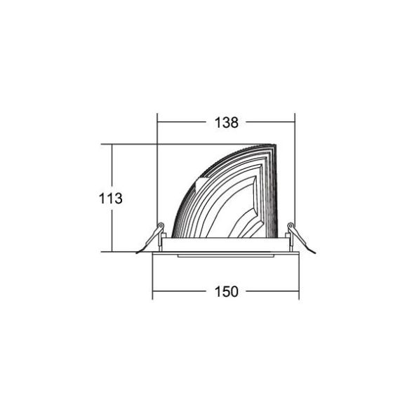 LED-Einbaurichtstrahler 88253175DA LED-Einbaurichtstrahler 88253175DA