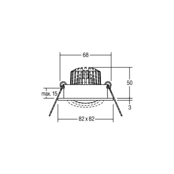 LED-Einbaustrahler 230V 39485023 LED-Einbaustrahler 230V 39485023