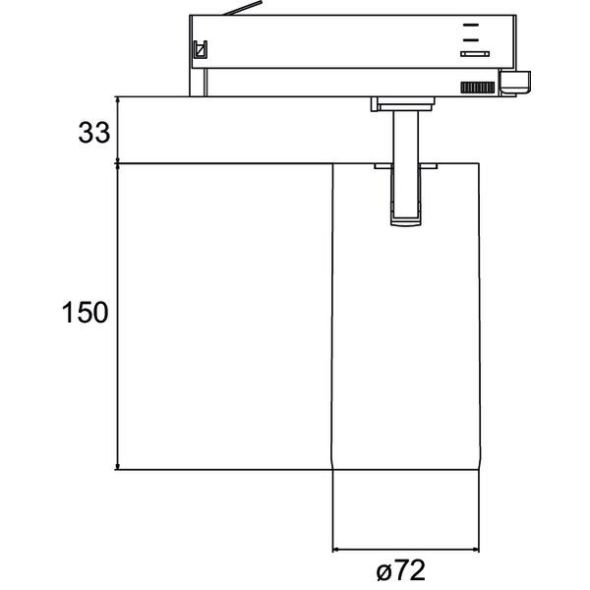 LED-Schienenstrahler 230V 88722174DA LED-Schienenstrahler 230V 88722174DA