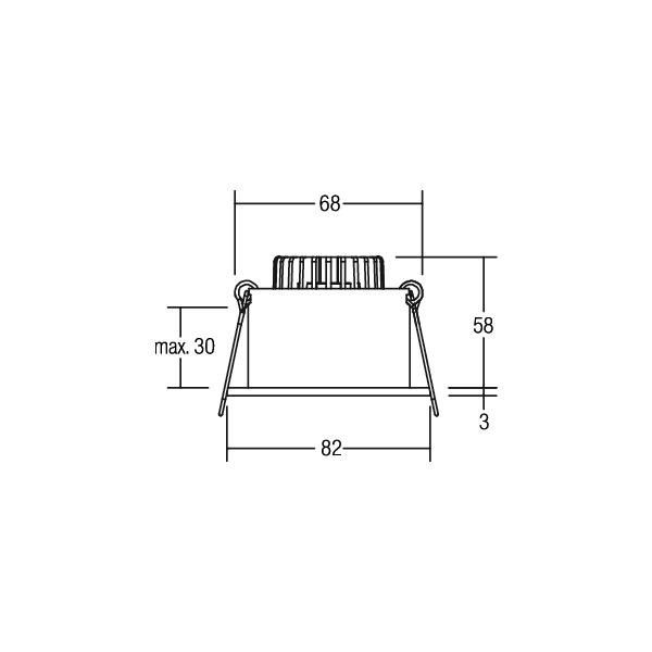 LED-Einbauleuchte 38266073