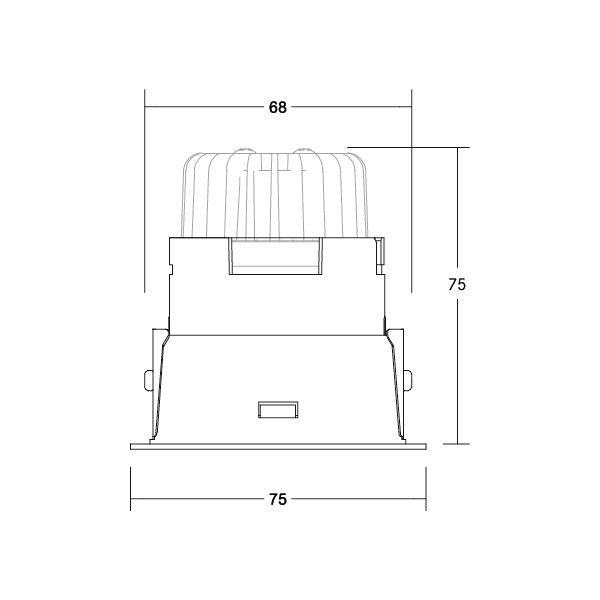 LED-Einbaustrahler 230V 39173184