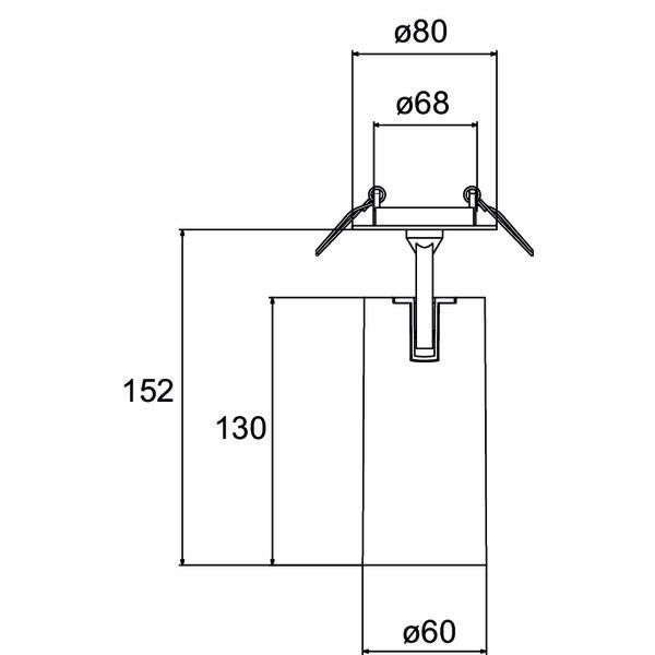 LED-Halbeinbau-Strahler 88793173DA