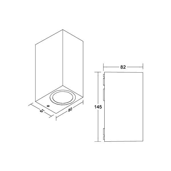 LED-Wandleuchte 65233103