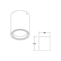 LED-Anbaudownlight 230V 12394173