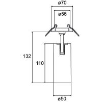 LED-Halbeinbau-Strahler 88786175DA