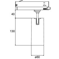 LED-Schienenstrahler 88715164DA