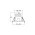 LED-Einbaudownlight 230V 40641163DA