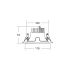 LED-Einbaudownlight 230V 41612164DA