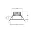 LED-Einbauleuchte 230V 38004223