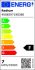 LED-Filament-Lampe AMBIENTE LUX AGL-Form gold E27 2400K 6,5W