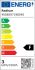 LED-Filament-Lampe AMBIENTE LUX Tropfen-Form gold E14/2,5W (22W) 220 lm 2400K