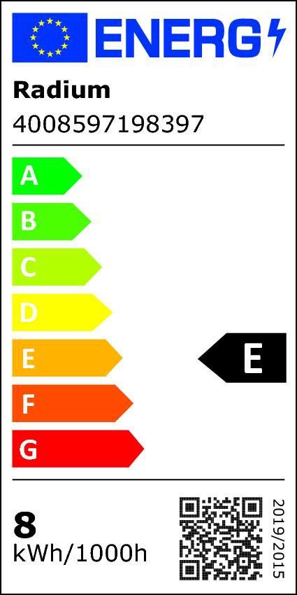 LED-Filament-Lampe AMBIENTE LUX AGL-Form gold E27 2400K 7,5W