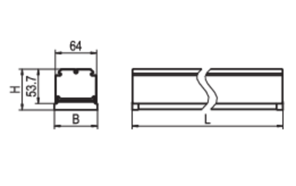 LED-Geräteträger VL2S-GL150- #2550106