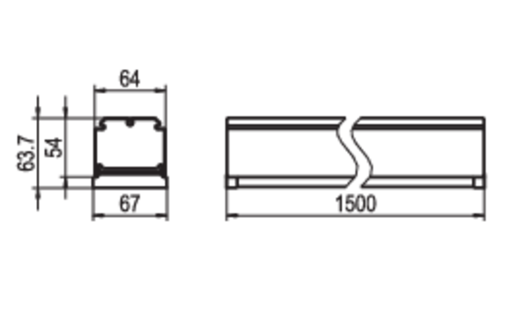 LED-Geräteträger VL2S-GPS150 #2550105