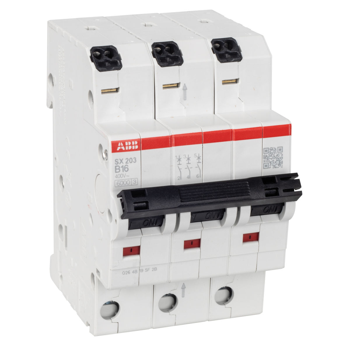 Leitungsschutzschalter Baureihe SX203 System FLEXLINE 3-polig B-Charakteristik 3TE Leitungsschutzschalter Baureihe SX203 System FLEXLINE 3-polig B-Charakteristik 3TE