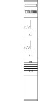 Komplett-Zählerplatz Z112H805N