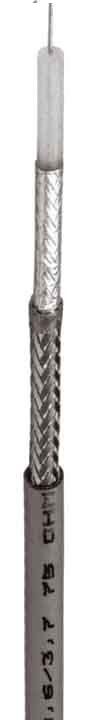 Videotriaxialkabel 0,6/3,7 Y C/D-PVC sw Videotriaxialkabel 0,6/3,7 Y C/D-PVC sw