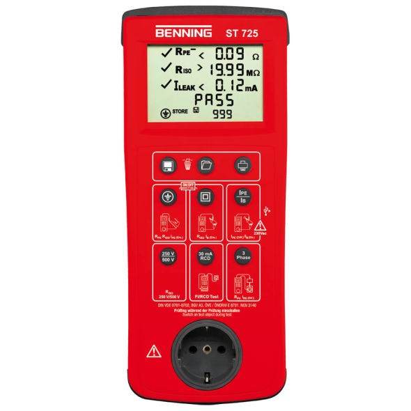 Gerätetester ST 725 050316 Gerätetester ST 725 050316