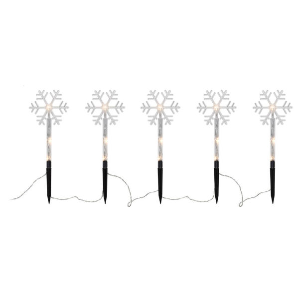 LED-Stäbe Wandy 857-26 Schneeflocken 5er-Set LED-Stäbe Wandy 857-26 Schneeflocken 5er-Set