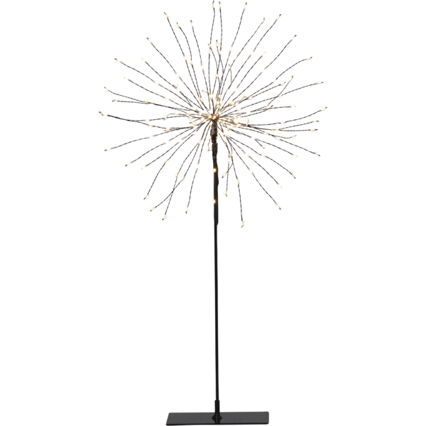 3D-LED-Standstern Firework 710-02-1 schwarz 25cm