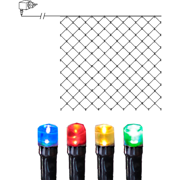 LED-Lichternetz Serie LED 497-71 180LED LED-Lichternetz Serie LED 497-71 180LED