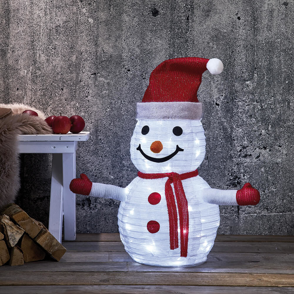 Weihnachtsleuchter Tecidy 857-40 Schneemann