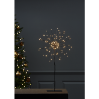 3D-LED-Standstern Firework 710-02-1 schwarz 25cm