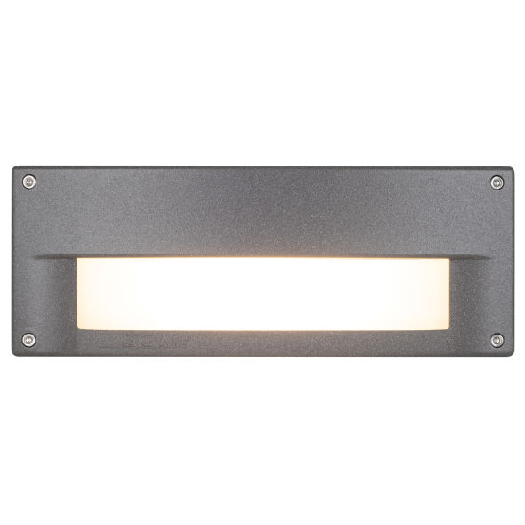 LED Einbauleuchte anthrazit mit Verblendung f. außen LED Einbauleuchte anthrazit mit Verblendung f. außen