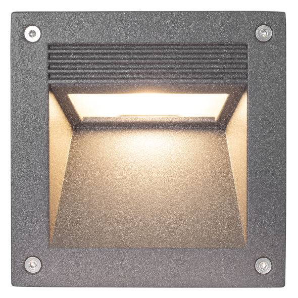LED Einbauleuchte für außen anthrazit LED Einbauleuchte für außen anthrazit