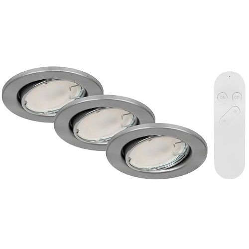 Einbaustrahler-Set 3x LED/GU10/4,9W 400 lm 2700-6500K + RGB Einbaustrahler-Set 3x LED/GU10/4,9W 400 lm 2700-6500K + RGB