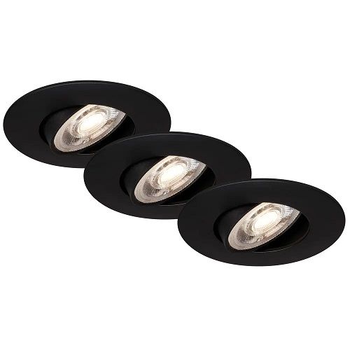 LED-Einbauleuchte 3er-Set LED/4,9W 480 lm 3000K Kunststoff LED-Einbauleuchte 3er-Set LED/4,9W 480 lm 3000K Kunststoff