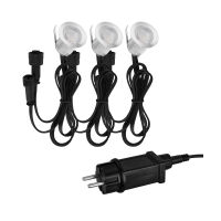 Terrasseneinbauleuchte CONNECT TO SHINE KEBONY LED/0,6W 40 lm 3000K 3er-Set