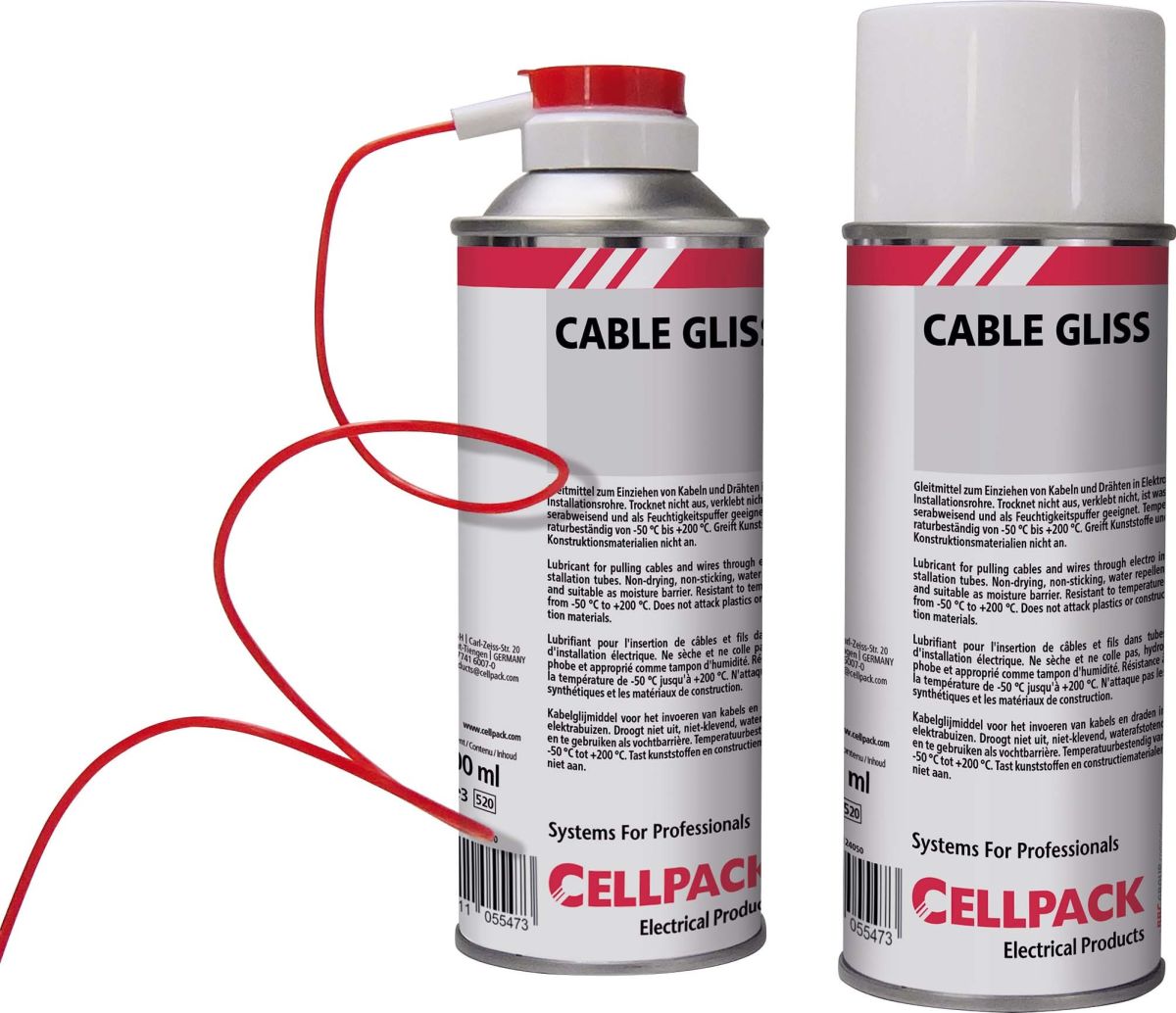 Cable Gliss Spraydose 124050 400ml Cable Gliss Spraydose 124050 400ml