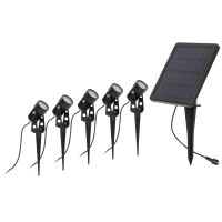 LED-Solar- Erdspießstrahler LED/1W 5er-Set