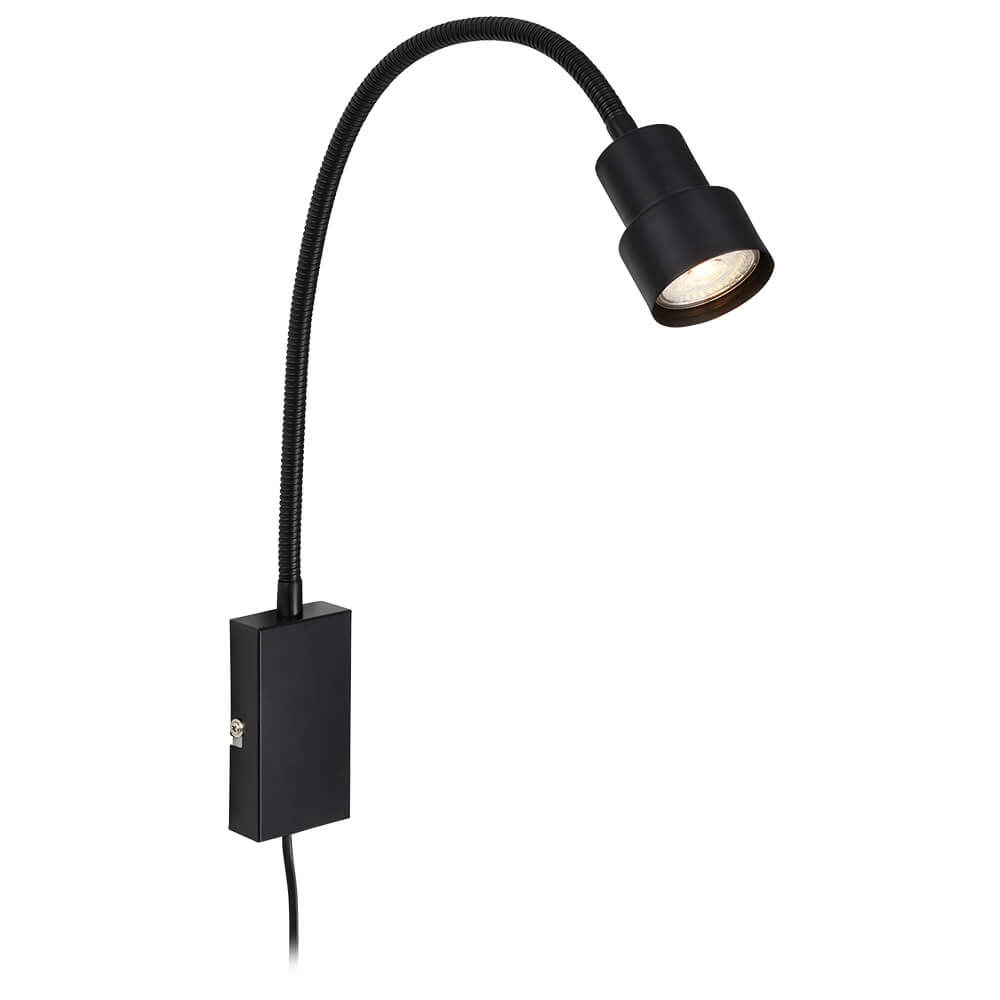 Wandleuchten TUSI 1 x GU10/5W schwarz