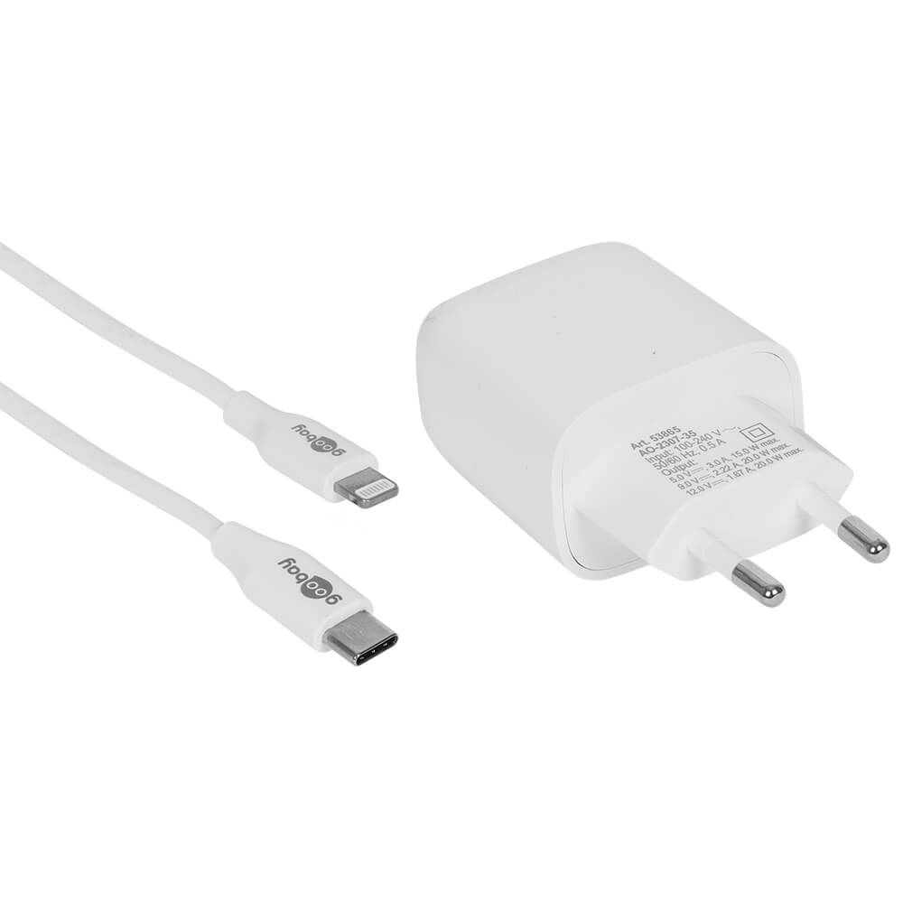 USB-Stecker-Ladegerät mit Ladekabel